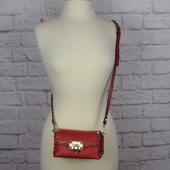 Valentino Garavani Mini Rockstud Crossbody Bag - Picture 15 of 15